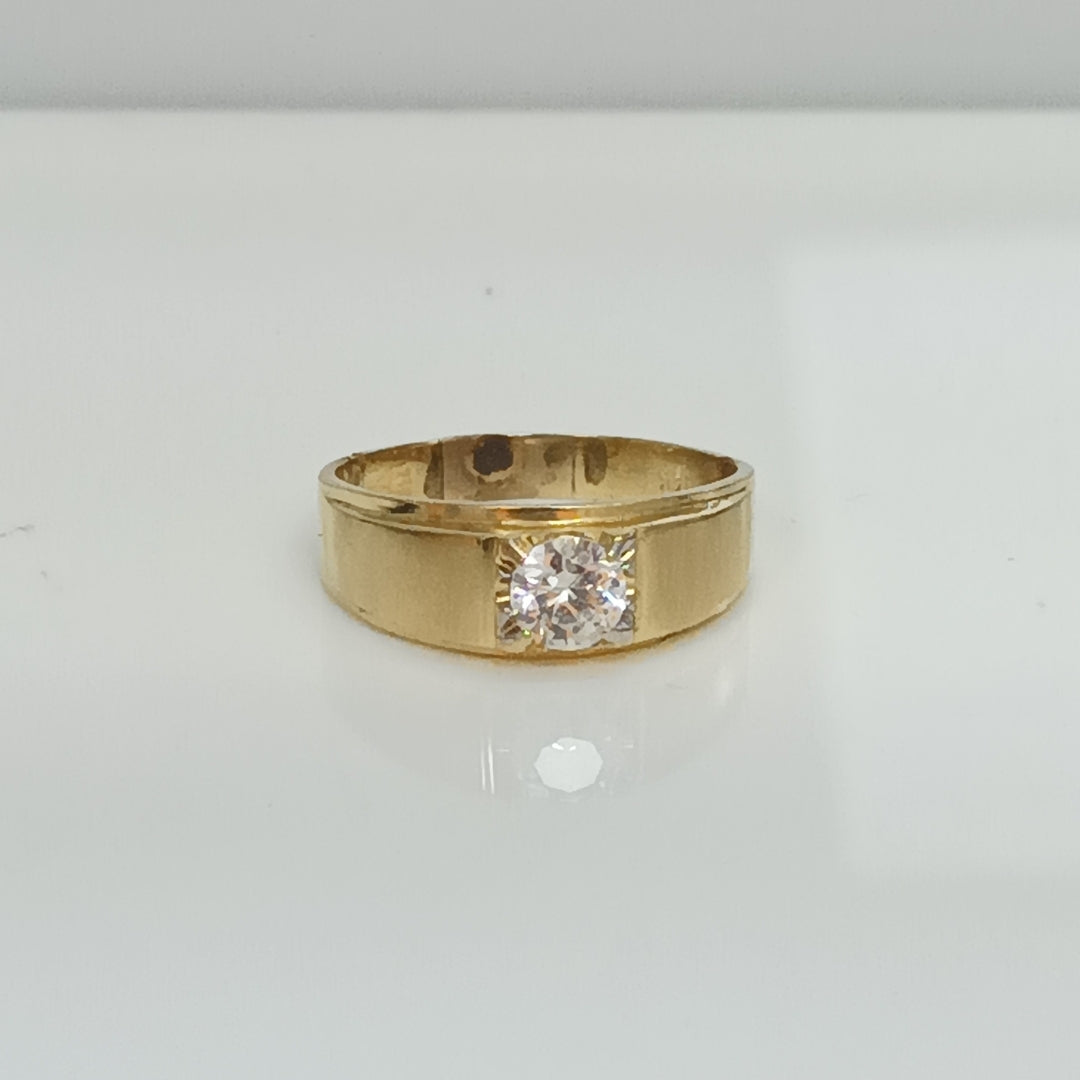 ANILLO ORO 10 K 5,00 GRMS (SEMINUEVO)