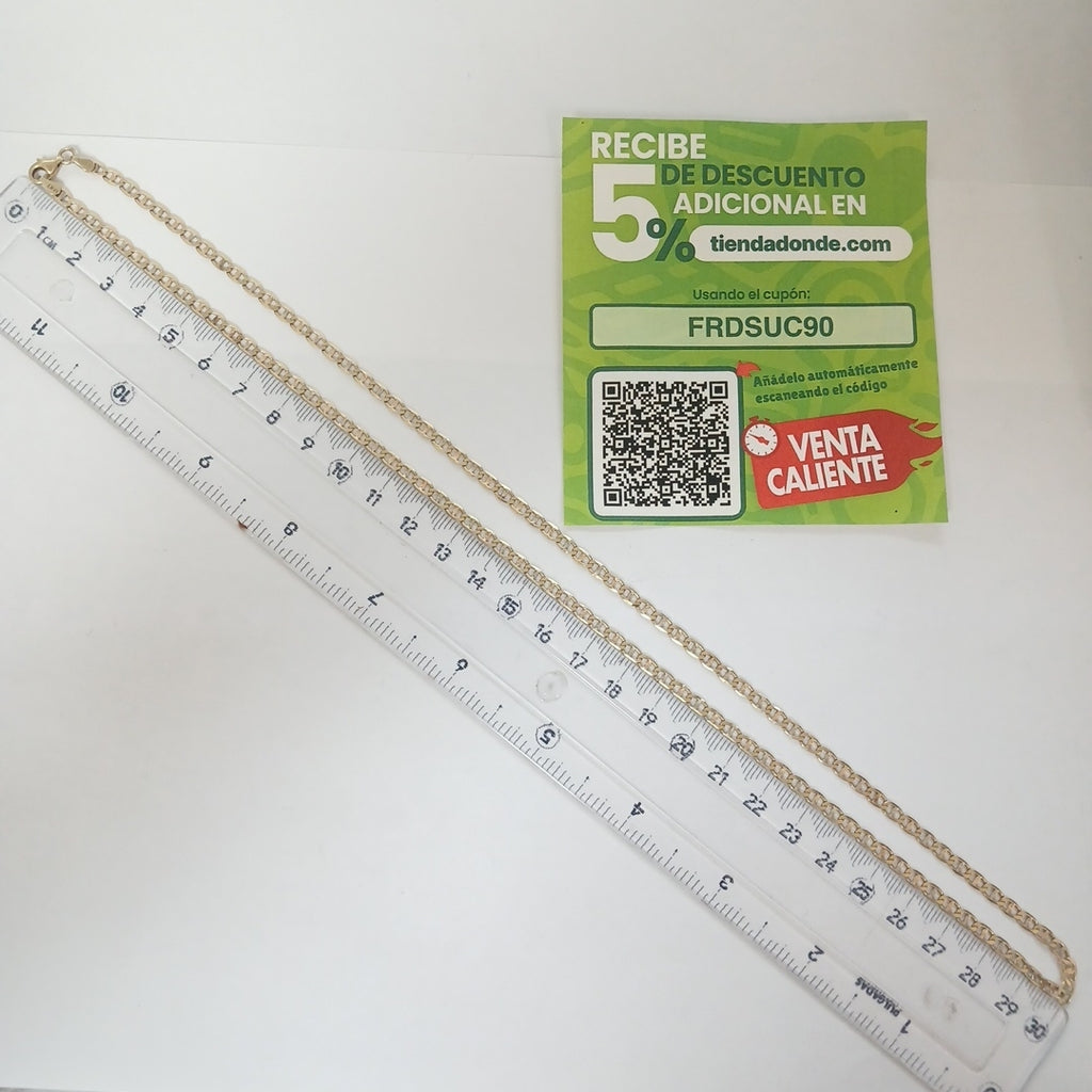 CADENA ORO 14 K 9.8 GRMS (SEMINUEVO)