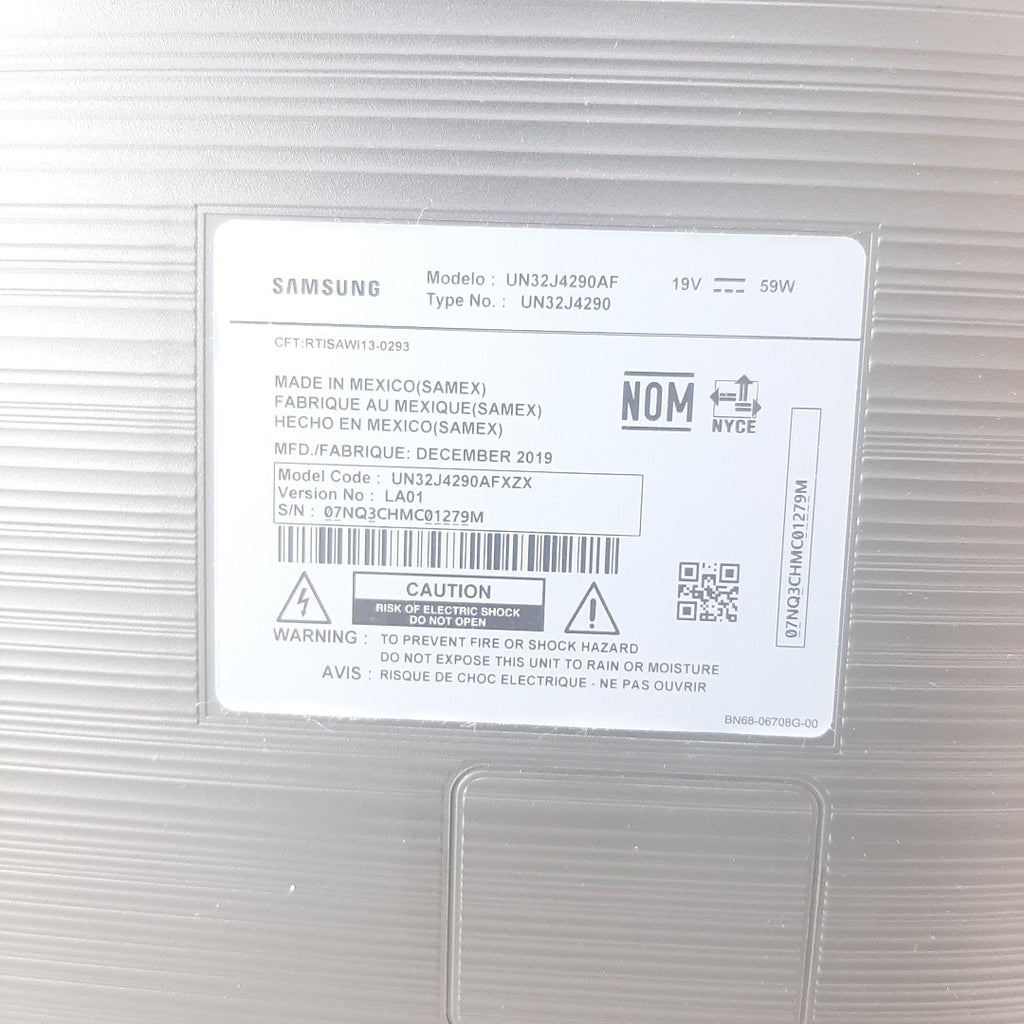 PANTALLA SAMSUNG UN32J4290AF (2018) 32" LED HD (SEMINUEVO)