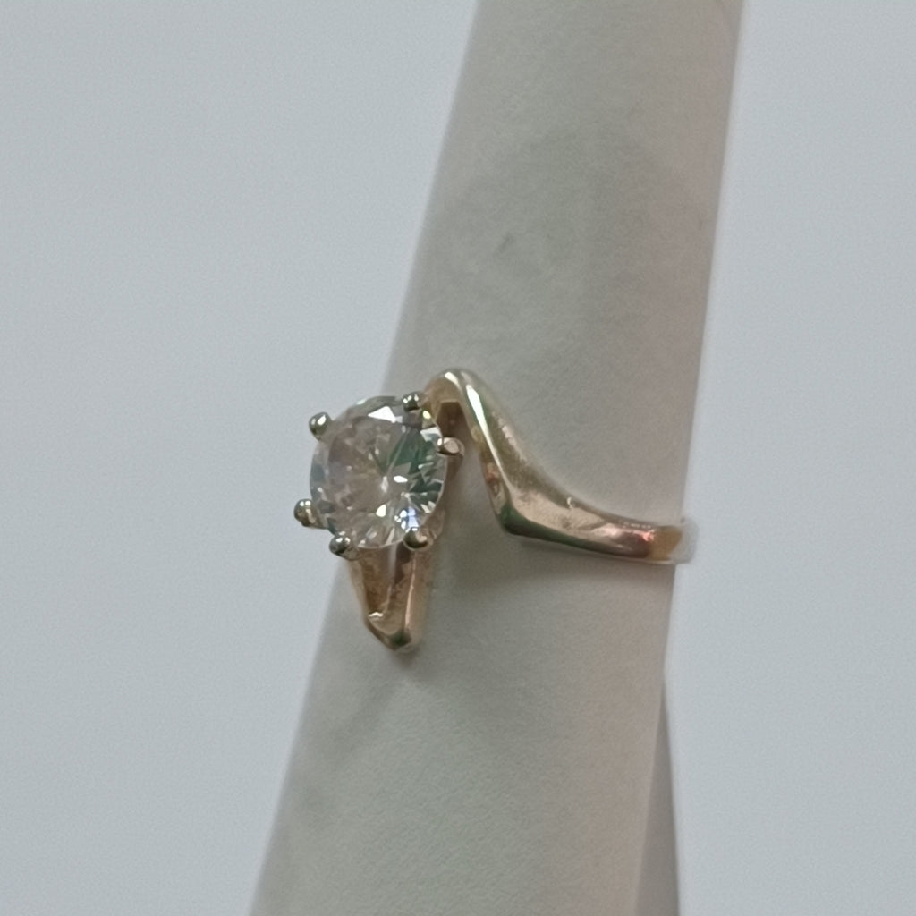 ANILLITO, SOLITARIO PLATA 2.4 GRMS (SEMINUEVO)