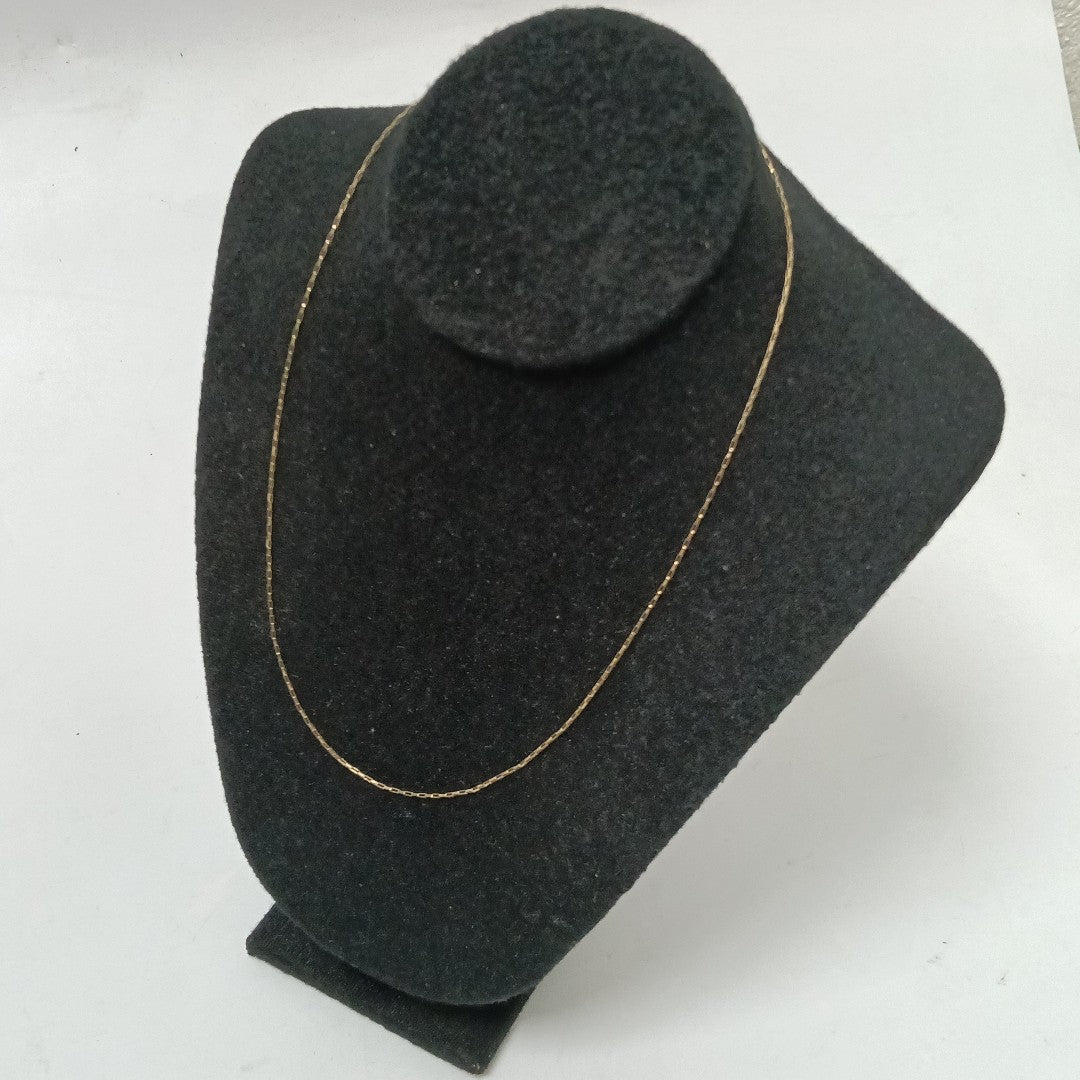 CADENA ORO 14 K 1,30 GRMS (SEMINUEVO)