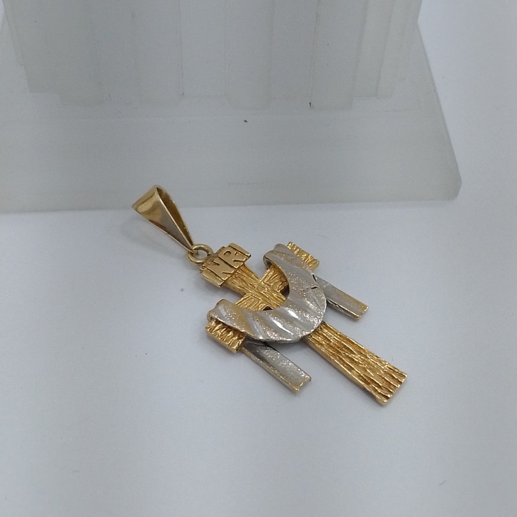 DIJE ORO,RODIADO 14 K 5,60 GRMS (SEMINUEVO)