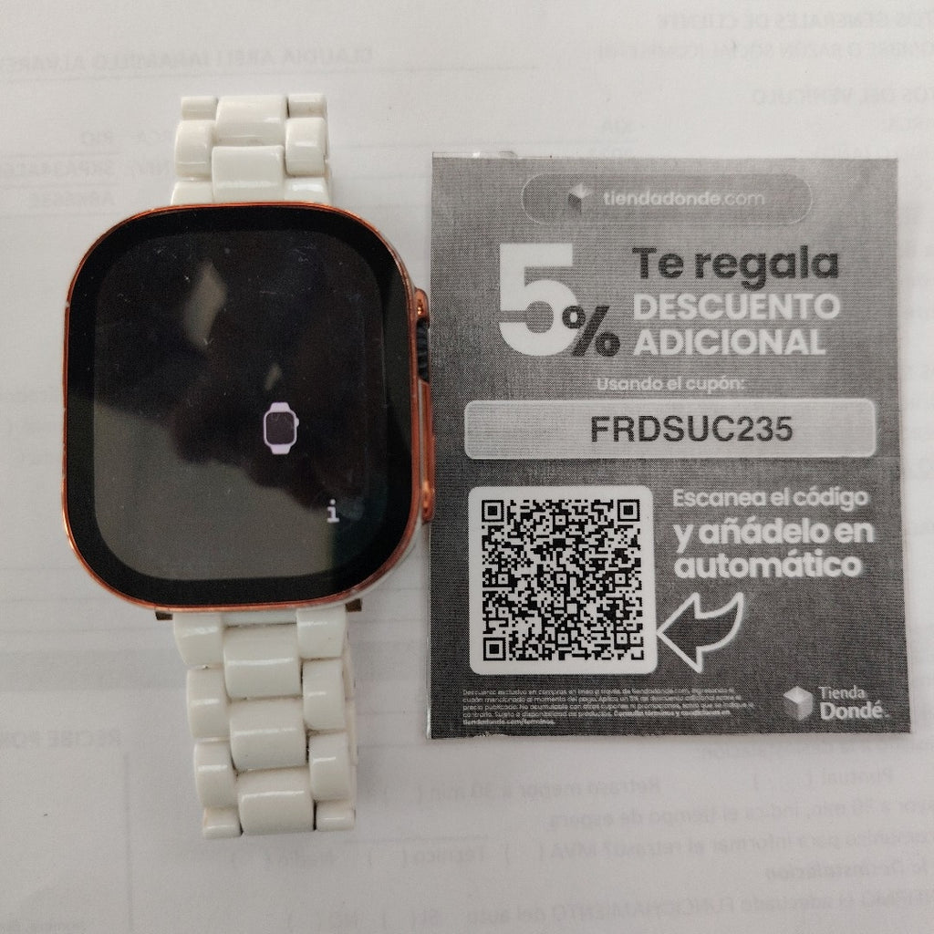 SMARTWATCH APPLE ULTRA 2 TITANIO A2986 49 MM GPS + CELULAR (SEMINUEVO)