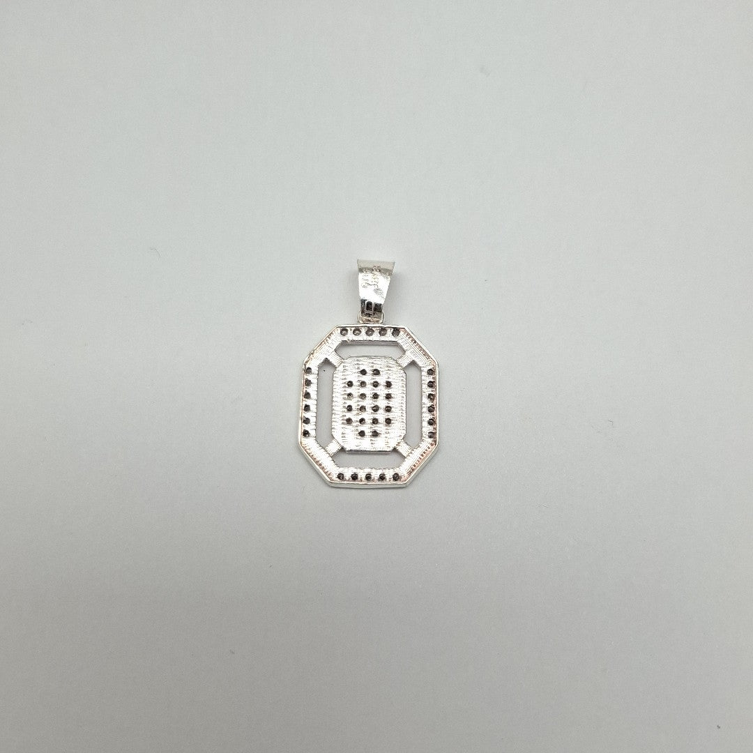 DIJE C/CIRCONIAS PLATA .925 3.5 GR (NUEVO)