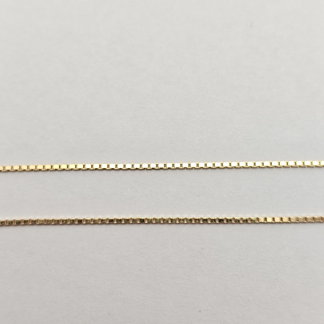 GARGANTILLA ORO COMBINADO 14 K 4.6 GRMS (SEMINUEVO)