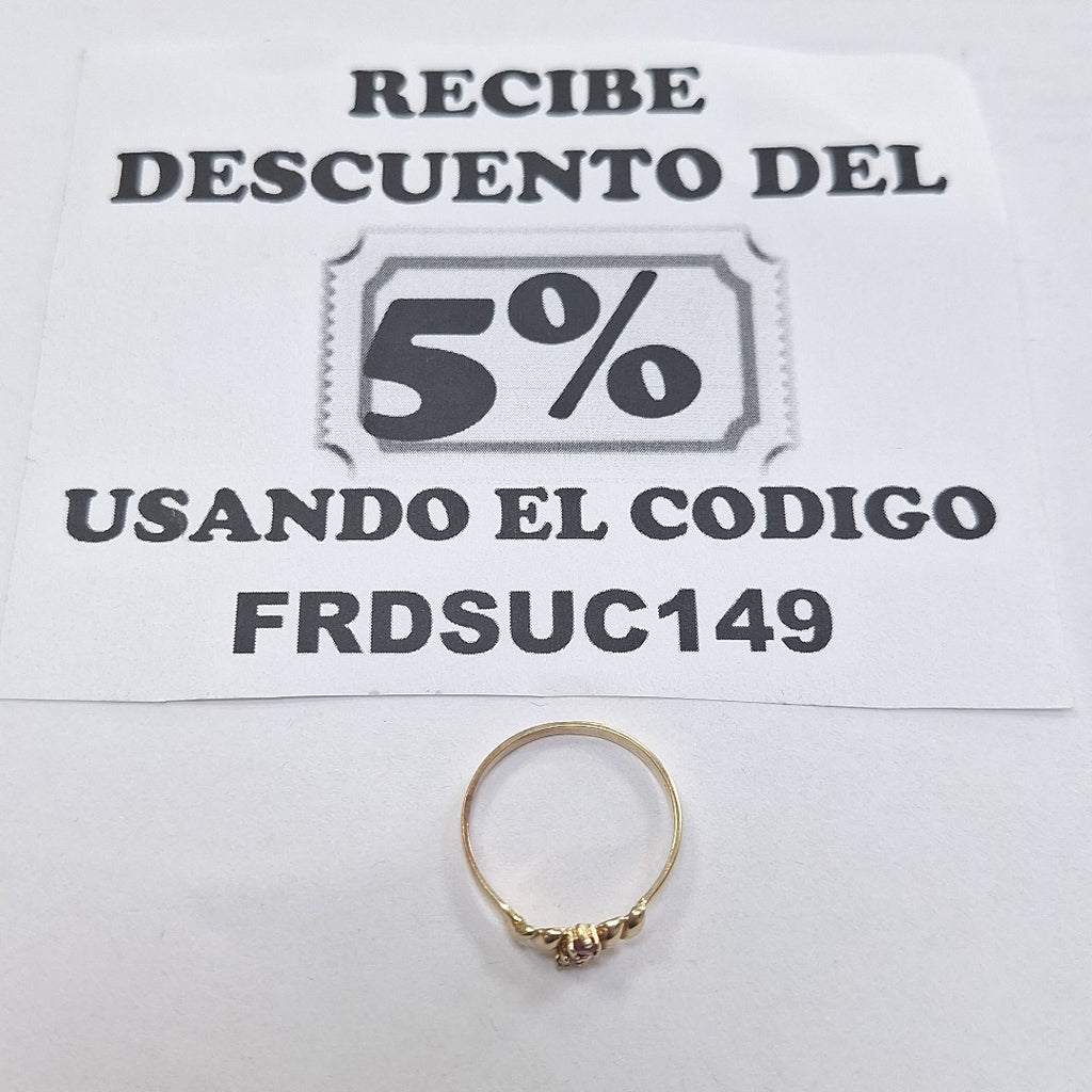 ANILLITO ORO 10 K 1,20 GRMS (SEMINUEVO)