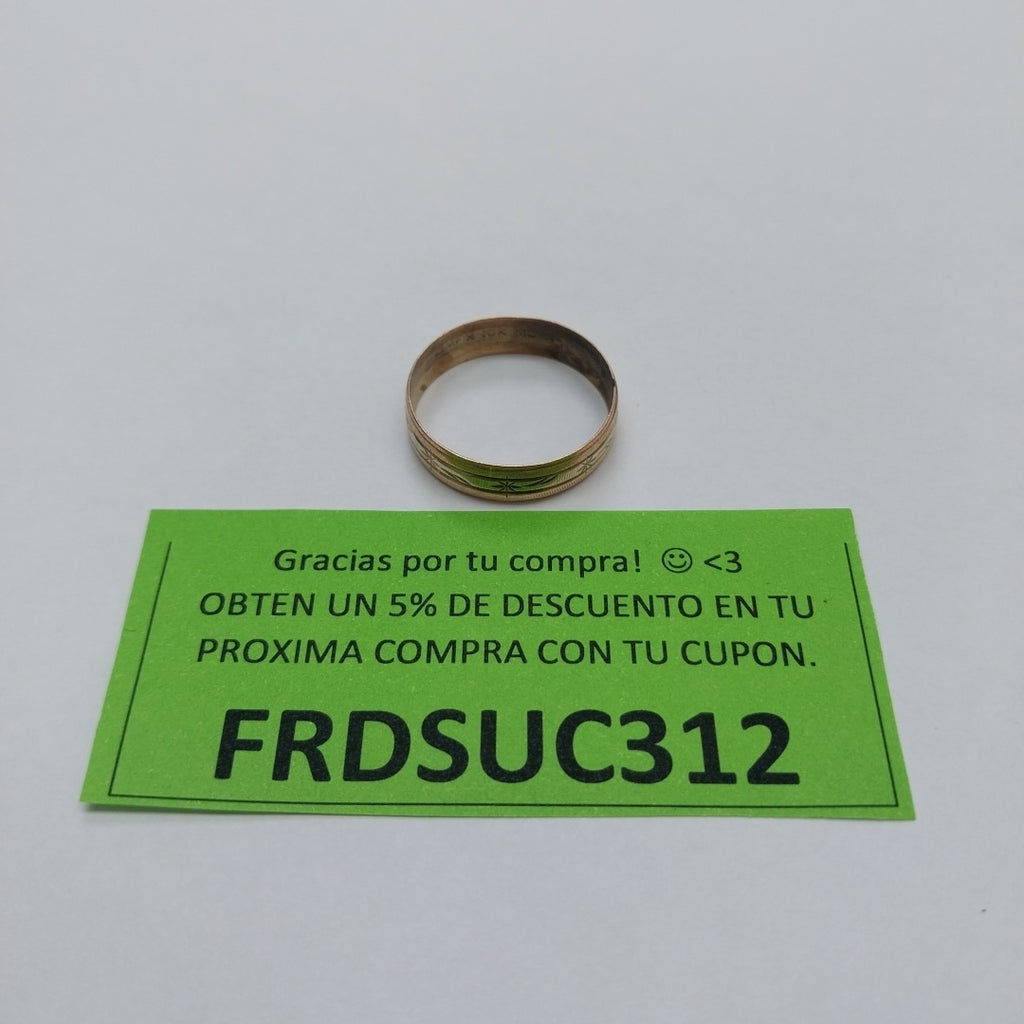 ARGOLLA ORO 8 K 1.7 GRMS (SEMINUEVO)