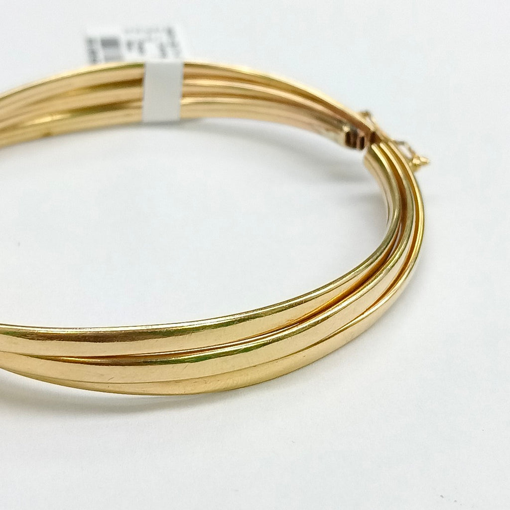 PULSERA RIGIDA ORO 14 K 12,30 GRMS (SEMINUEVO)