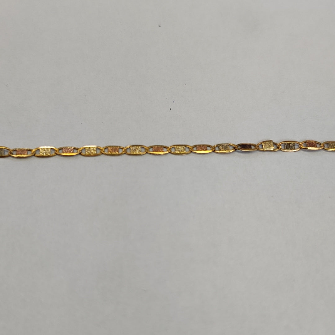 CADENA ORO 14 K 2.3 GRMS (SEMINUEVO)