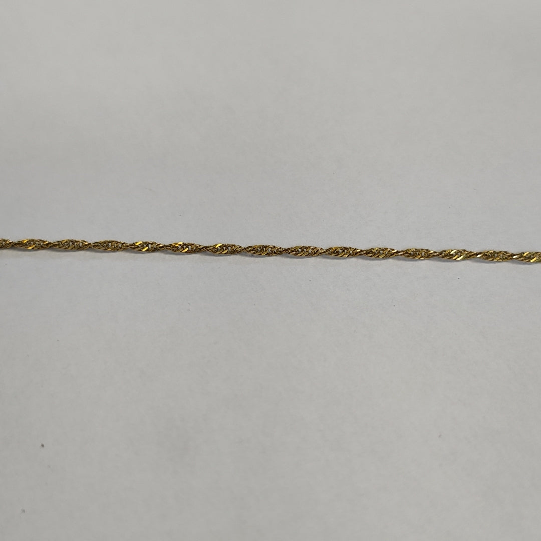 CADENA ORO 10 K 3.1 GRMS (SEMINUEVO)