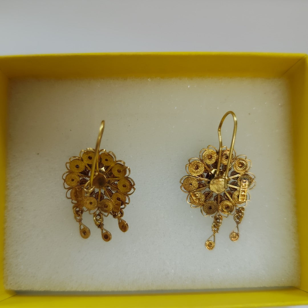 ARETES PAR ORO 10 K 4,70 GRMS (SEMINUEVO)
