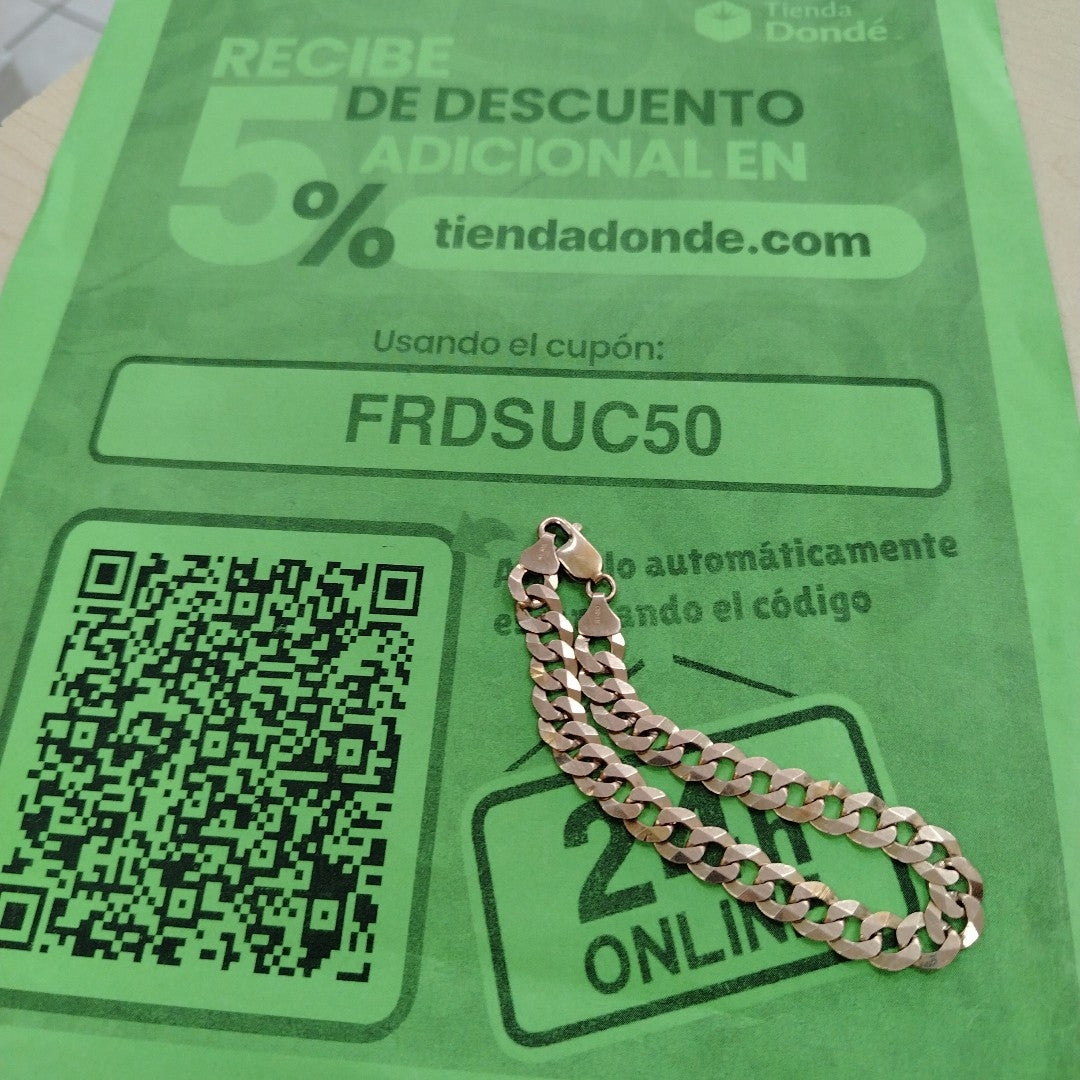PULSERA ORO 14 K 16.2 GRMS (SEMINUEVO)