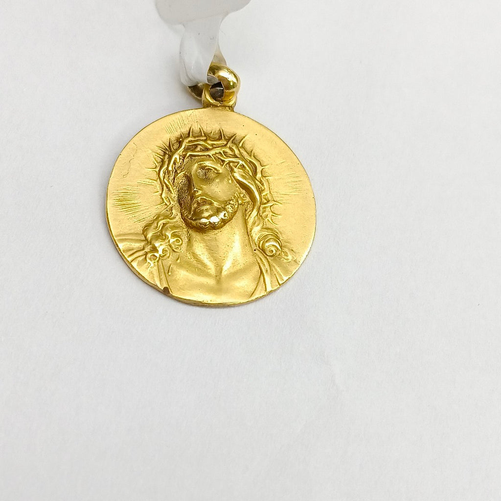 MEDALLA RELIGIOSA ORO 10 K 3.5 GRMS (SEMINUEVO)