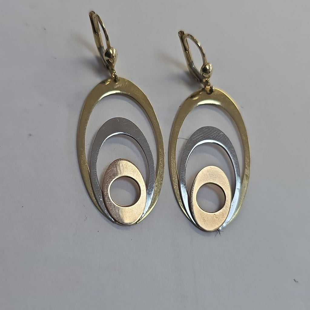 ARETES PAR ORO 10 K 3.5 GRMS (SEMINUEVO)