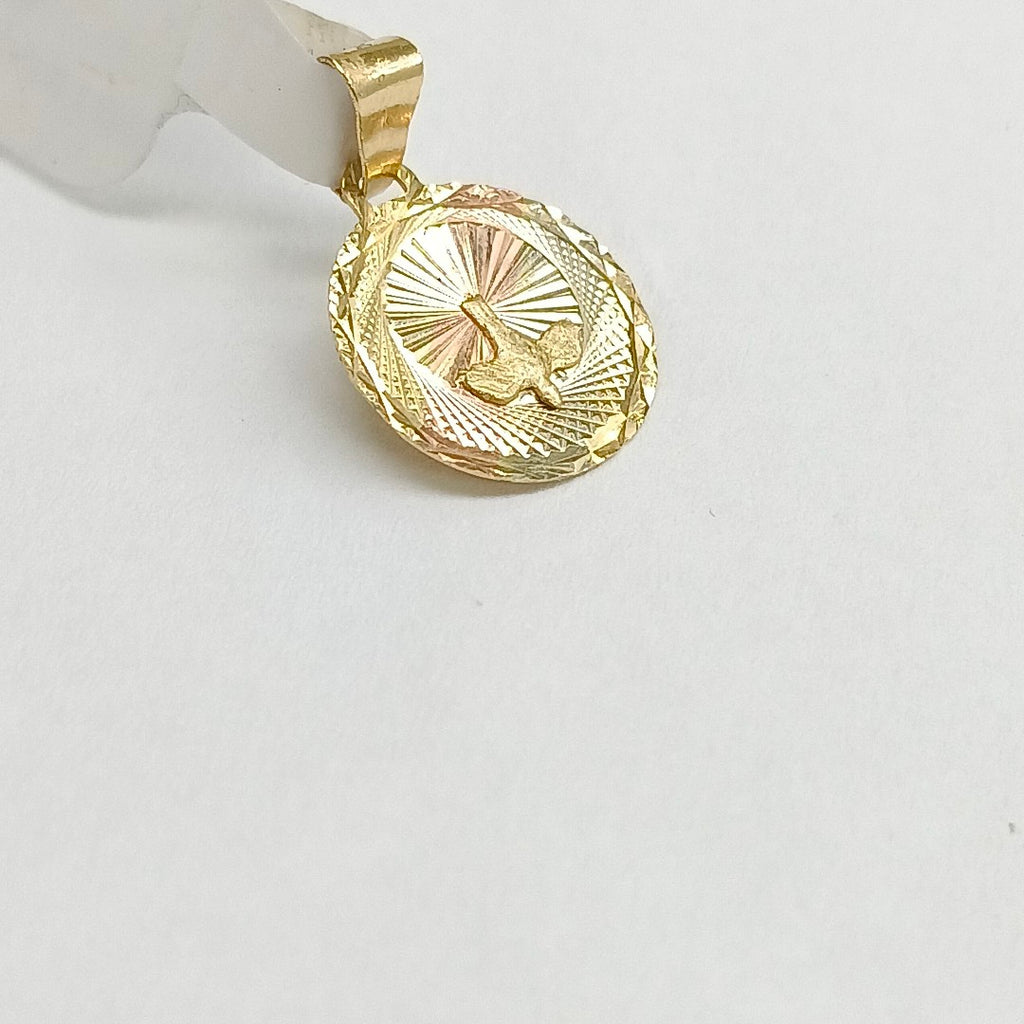 MEDALLA RELIGIOSA ORO 14 K 0,50 GRMS (SEMINUEVO)
