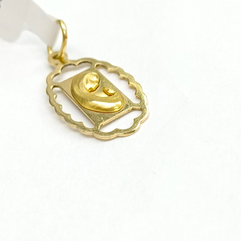 MEDALLA RELIGIOSA ORO 18 K 1.7 GRMS (SEMINUEVO)