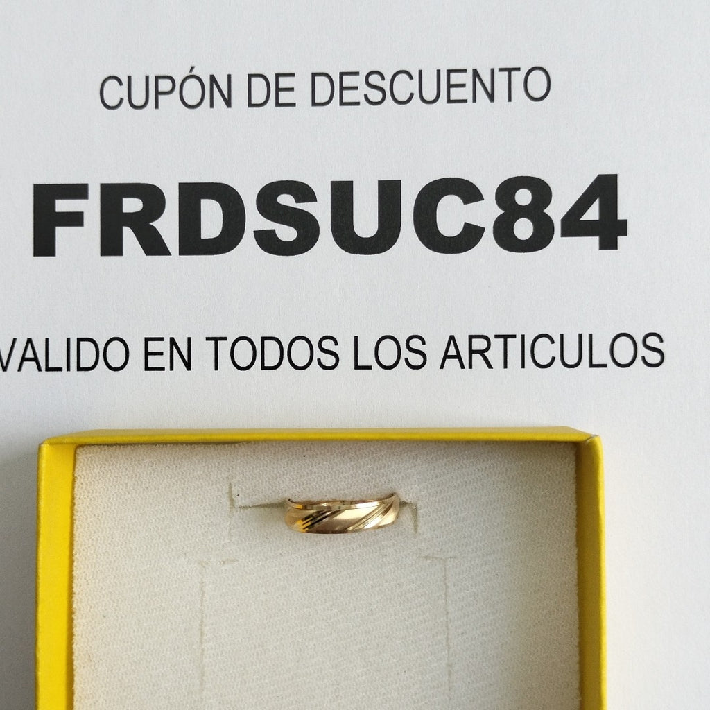 ARGOLLA ORO 10 K 1.1 GRMS (SEMINUEVO)