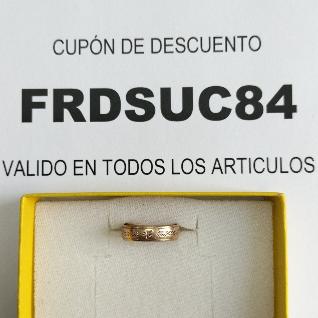 ARGOLLA ORO 8 K 1.2 GRMS (SEMINUEVO)