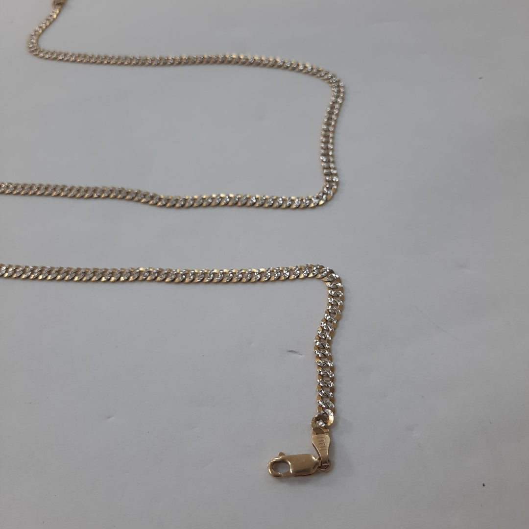 CADENA ORO, RODIADO 14 K 13.3 GRMS (SEMINUEVO)
