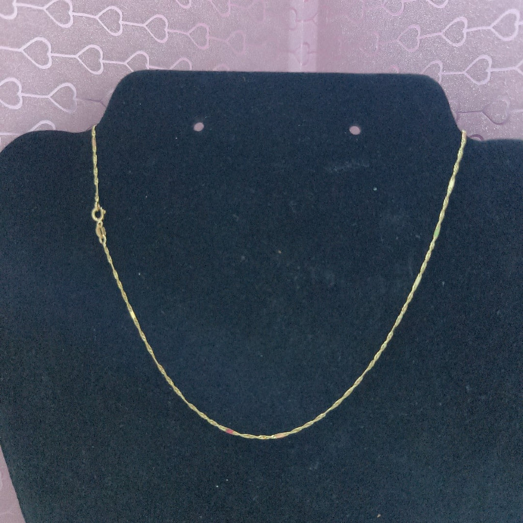 CADENA ORO 10 K 0.6 GRMS (SEMINUEVO)