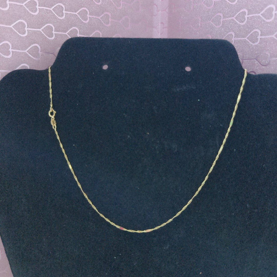 CADENA ORO 10 K 0.6 GRMS (SEMINUEVO)