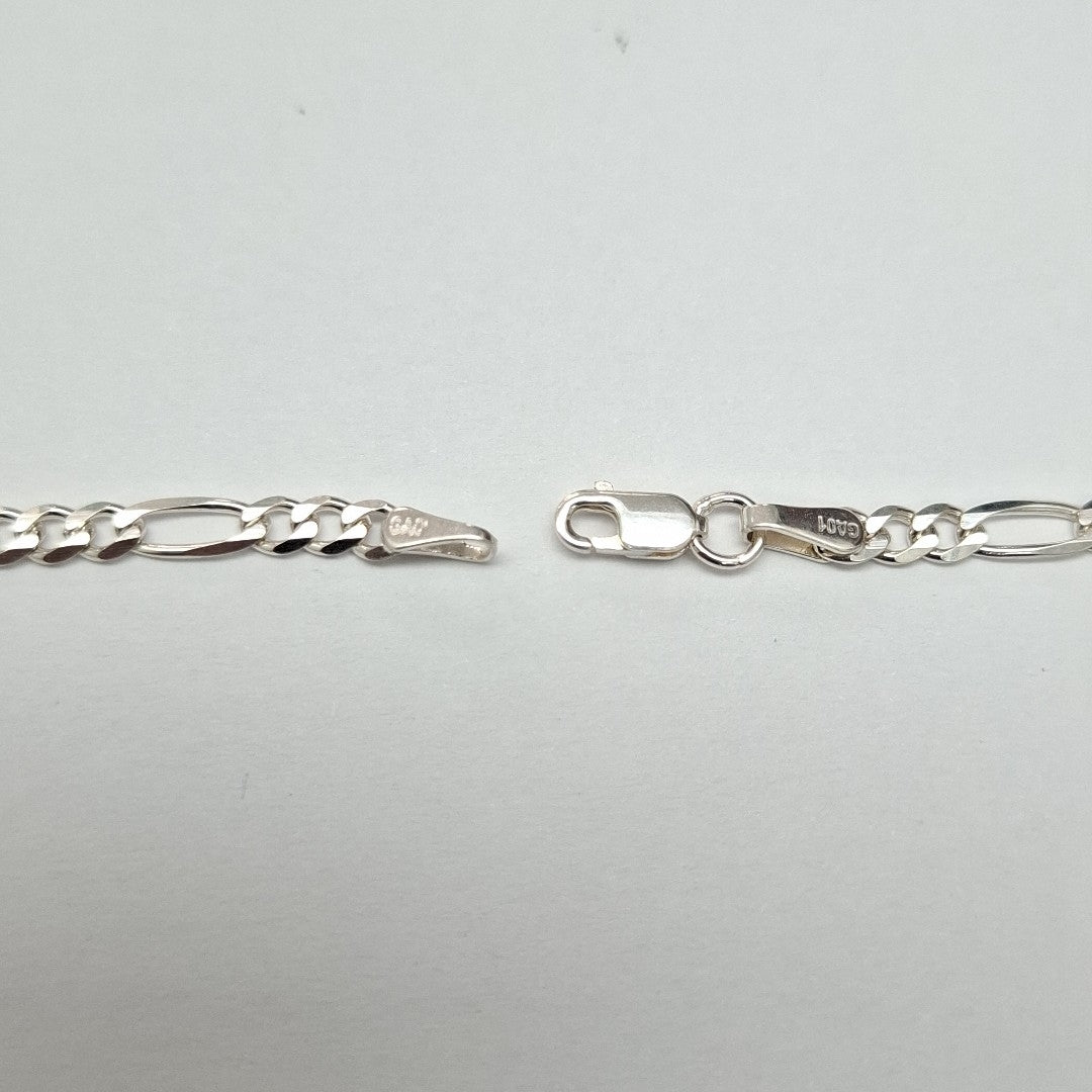 CADENA TEJIDO 3X1 PLATA .925 50 CM 6.8 GR (NUEVO)