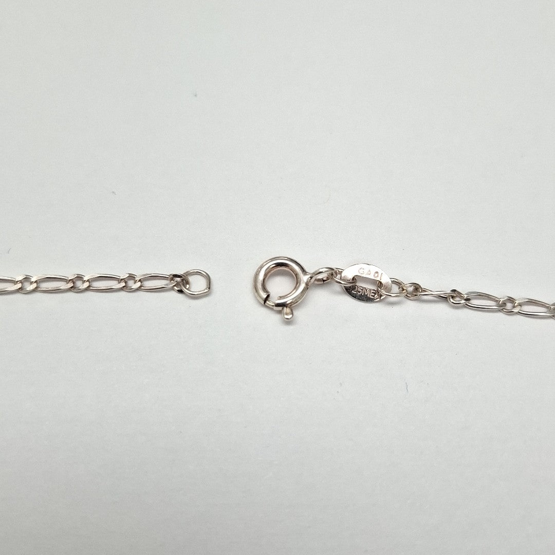 CADENA TEJIDO 1X1 PLATA .925 55 CM 3.2 GR (NUEVO)