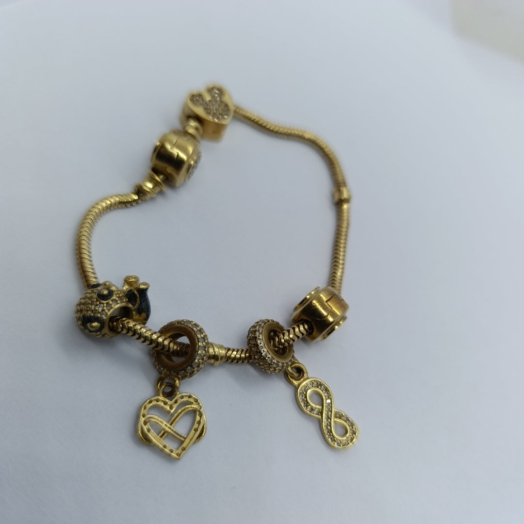 PULSERA ORO 10 K 15.7 GRMS (SEMINUEVO)