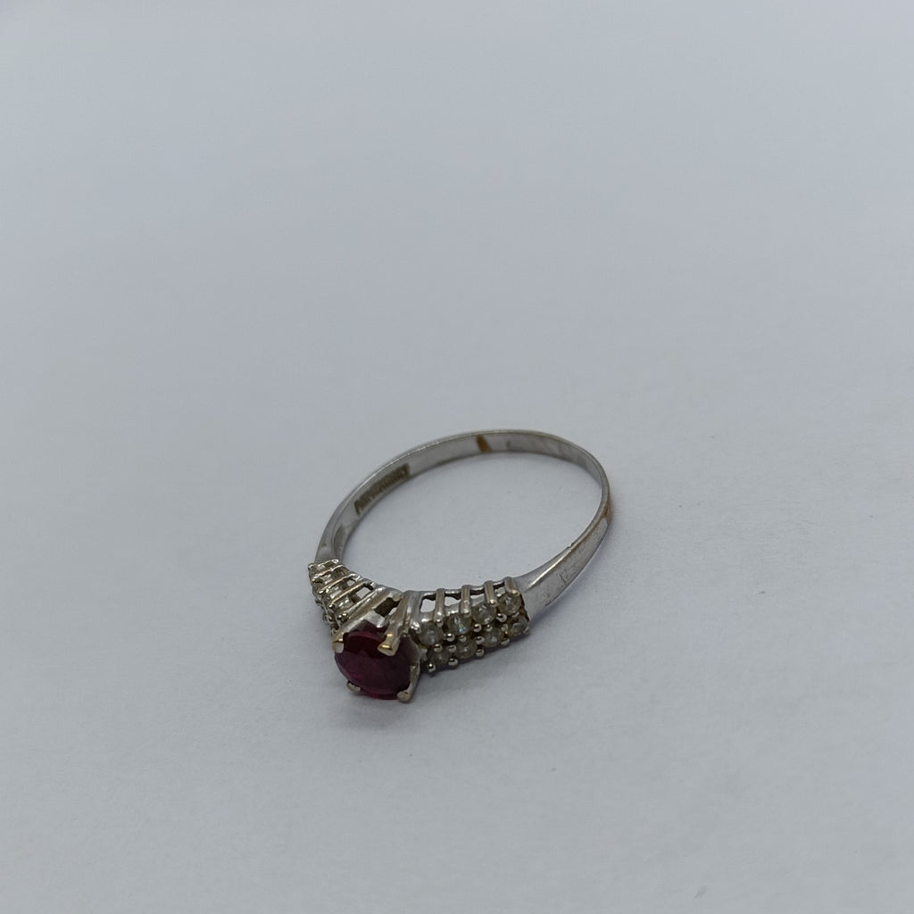 ANILLITO ORO BLANCO 14 K 2,00 GRMS (SEMINUEVO)