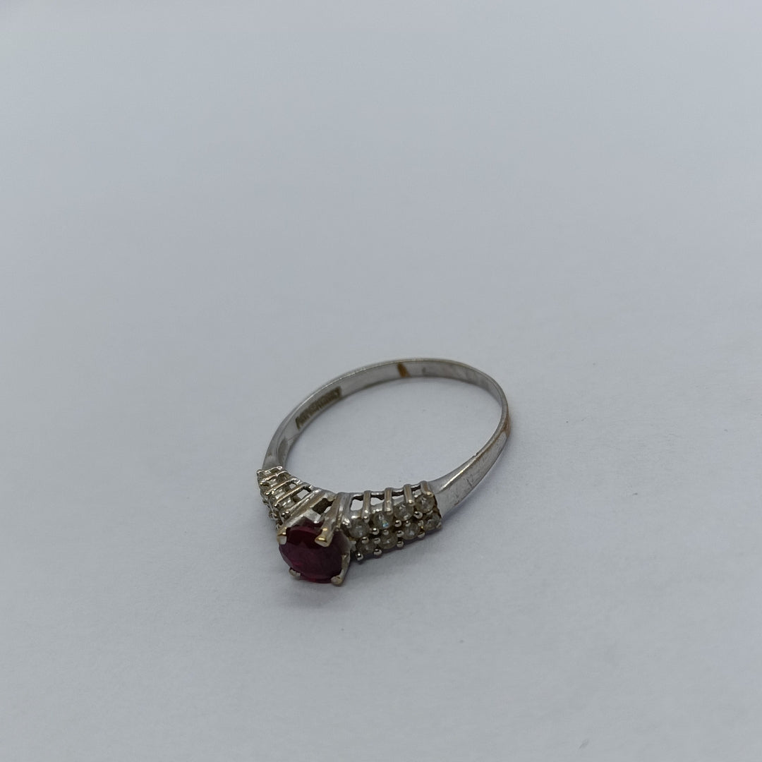 ANILLITO ORO BLANCO 14 K 2,00 GRMS (SEMINUEVO)