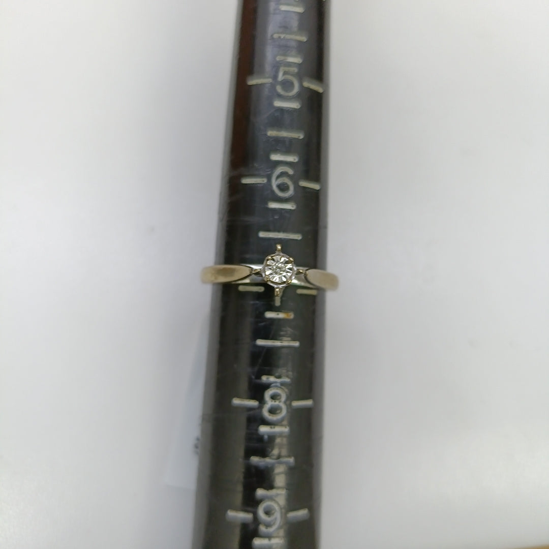 ANILLITO ORO BLANCO 14 K 3 GRMS (SEMINUEVO)