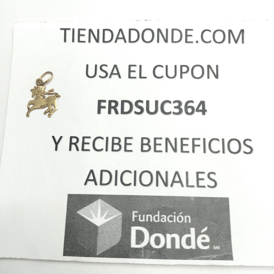 DIJE ORO 14 K 1.7 GRMS (SEMINUEVO)
