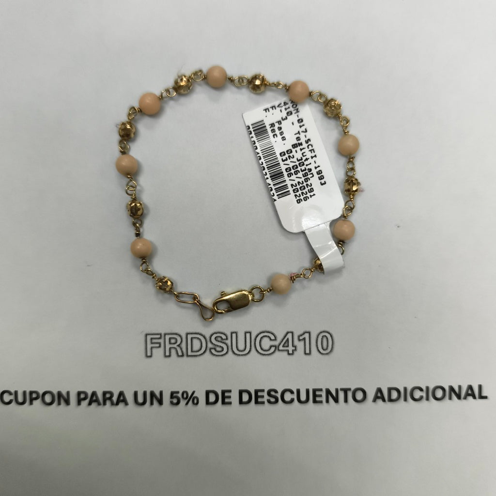 PULSERA ORO 10 K 3.1 GRMS (SEMINUEVO)