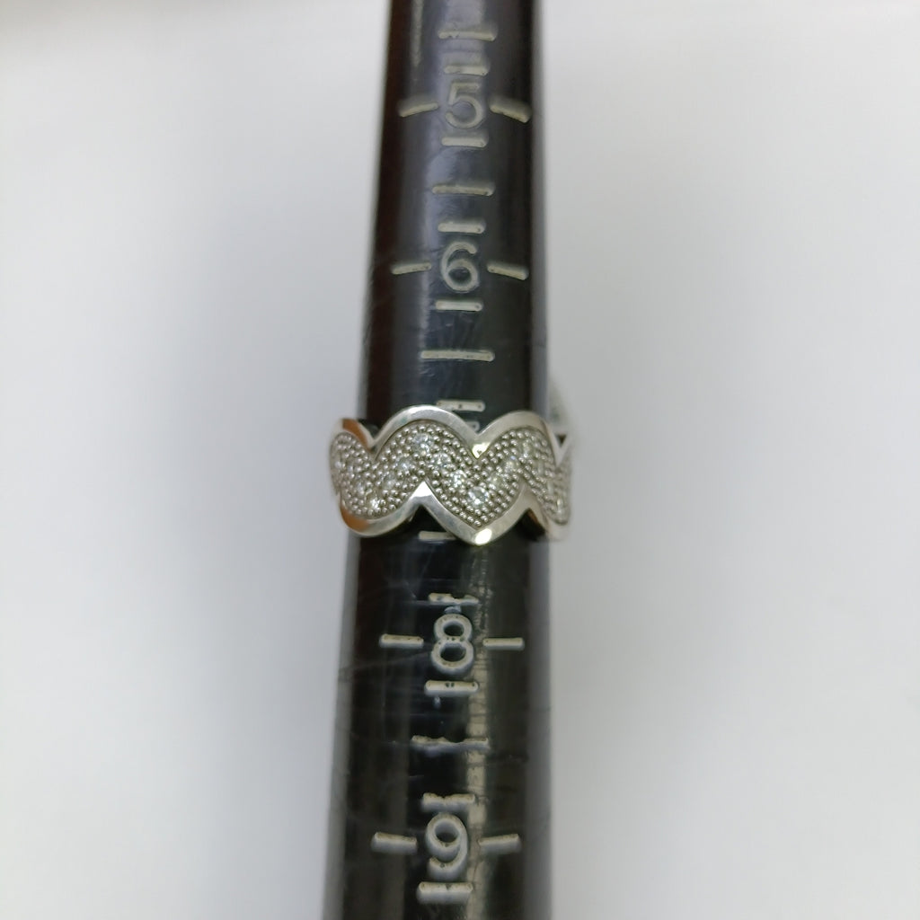ANILLITO ORO BLANCO 14 K 7.1 GRMS (SEMINUEVO)