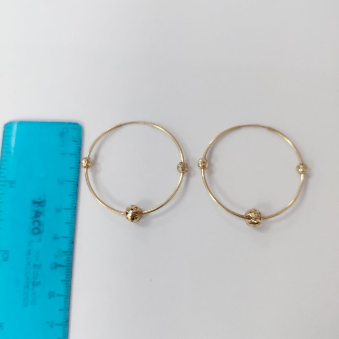 ARRACADAS PAR ORO 10 K 2.1 GRMS (SEMINUEVO)