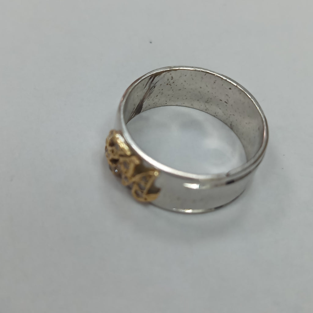 ARGOLLA ORO, ORO BLANCO 14 K 6.8 GRMS (SEMINUEVO)
