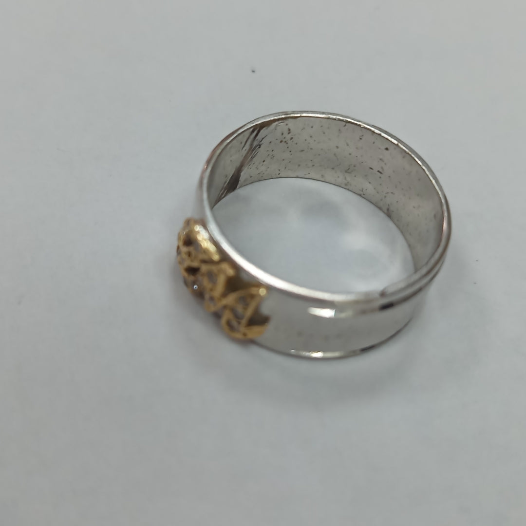 ARGOLLA ORO, ORO BLANCO 14 K 6.8 GRMS (SEMINUEVO)