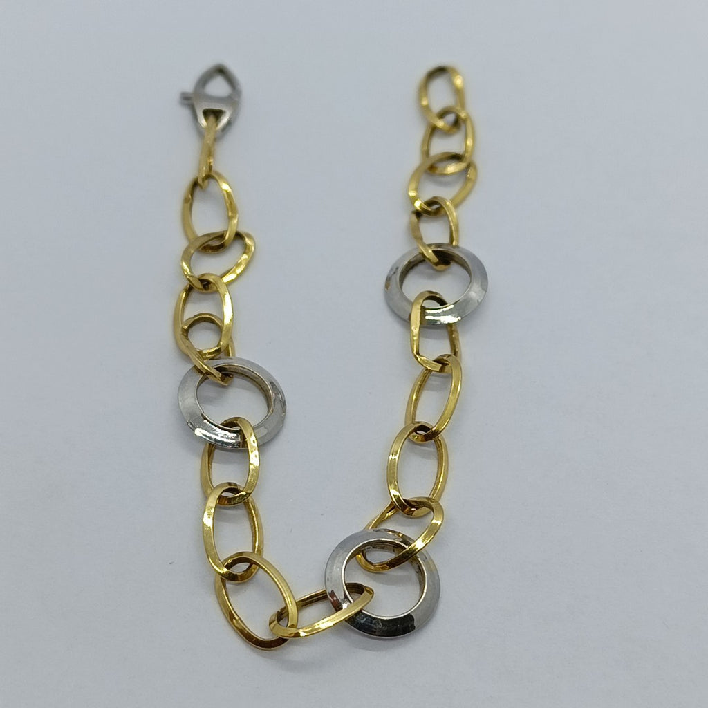 PULSERA ORO,ORO BLANCO 18 K 4,20 GRMS (SEMINUEVO)