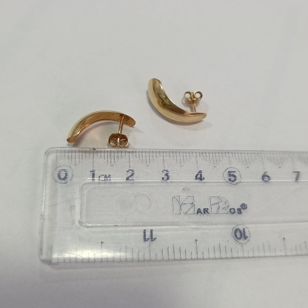 ARETES PAR ORO 14 K 1.4 GRMS (SEMINUEVO)