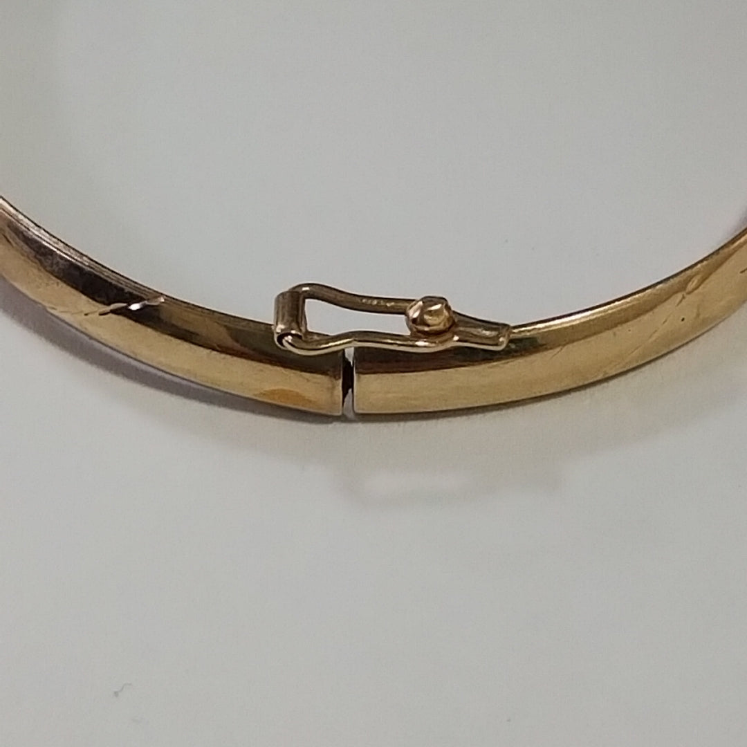 PULSERA RIGIDA ORO 14 K 5.9 GRMS (SEMINUEVO)