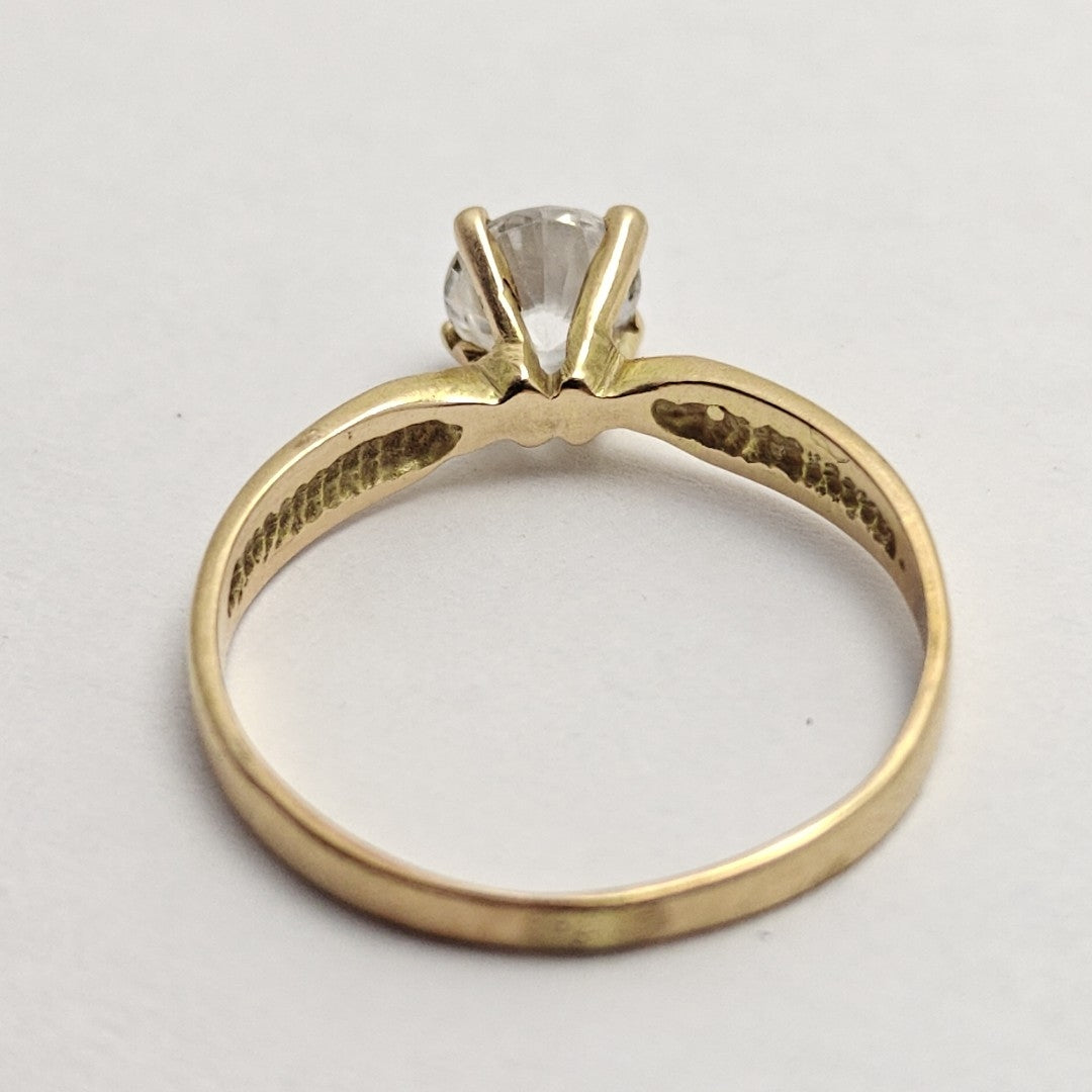 SOLITARIO ORO 14 K 1.3 GRMS (SEMINUEVO)
