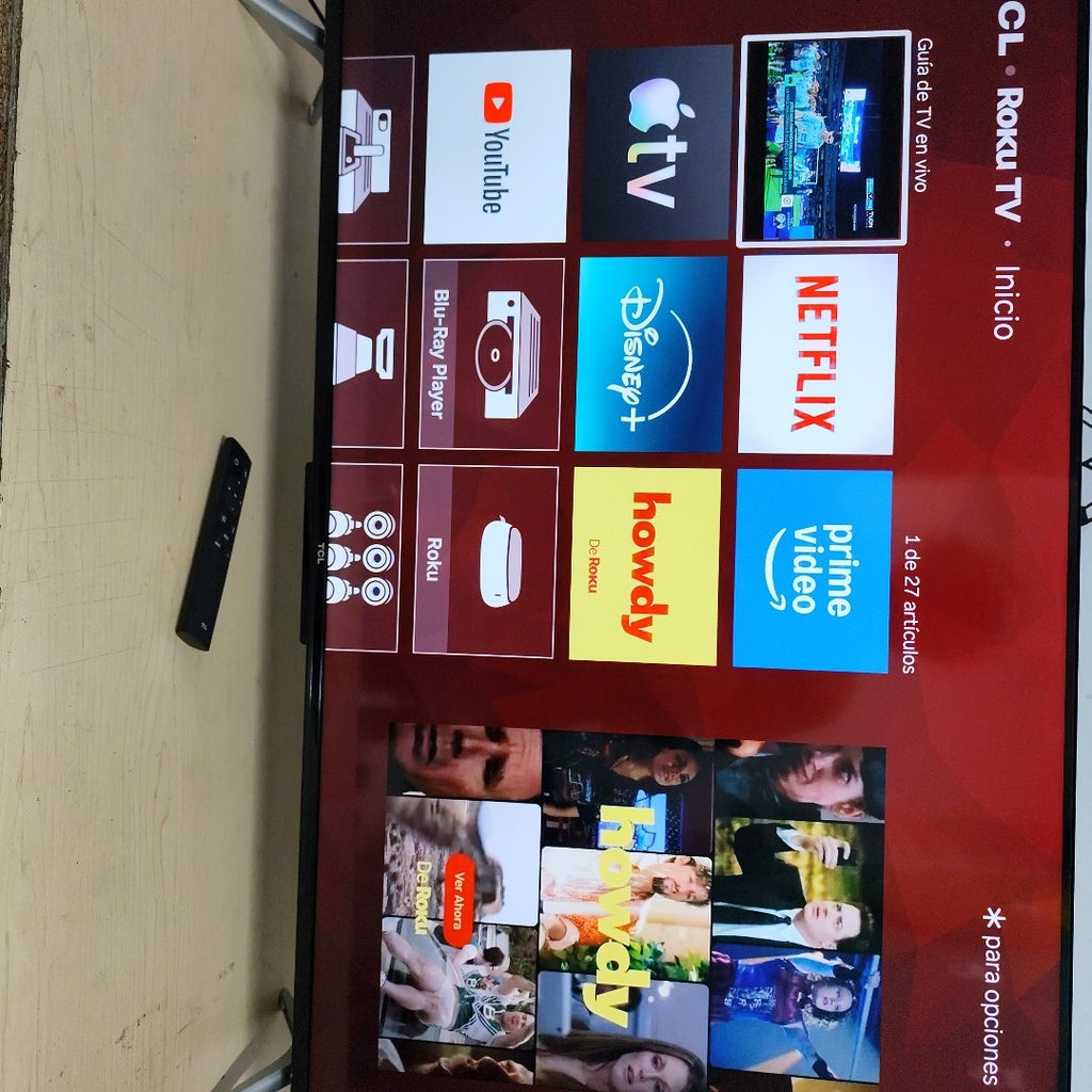 PANTALLA TCL 43S453 (2023) 43" LED 4K (SEMINUEVO)