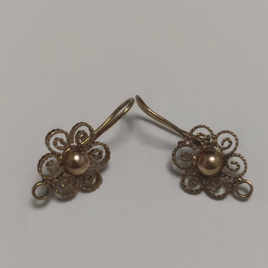 ARETES PAR ORO 10 K 1,50 GRMS (SEMINUEVO)