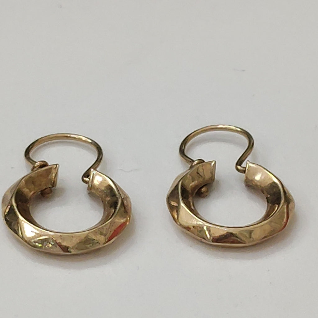 ARRACADAS PAR ORO 10 K 0.8 GRMS (SEMINUEVO)
