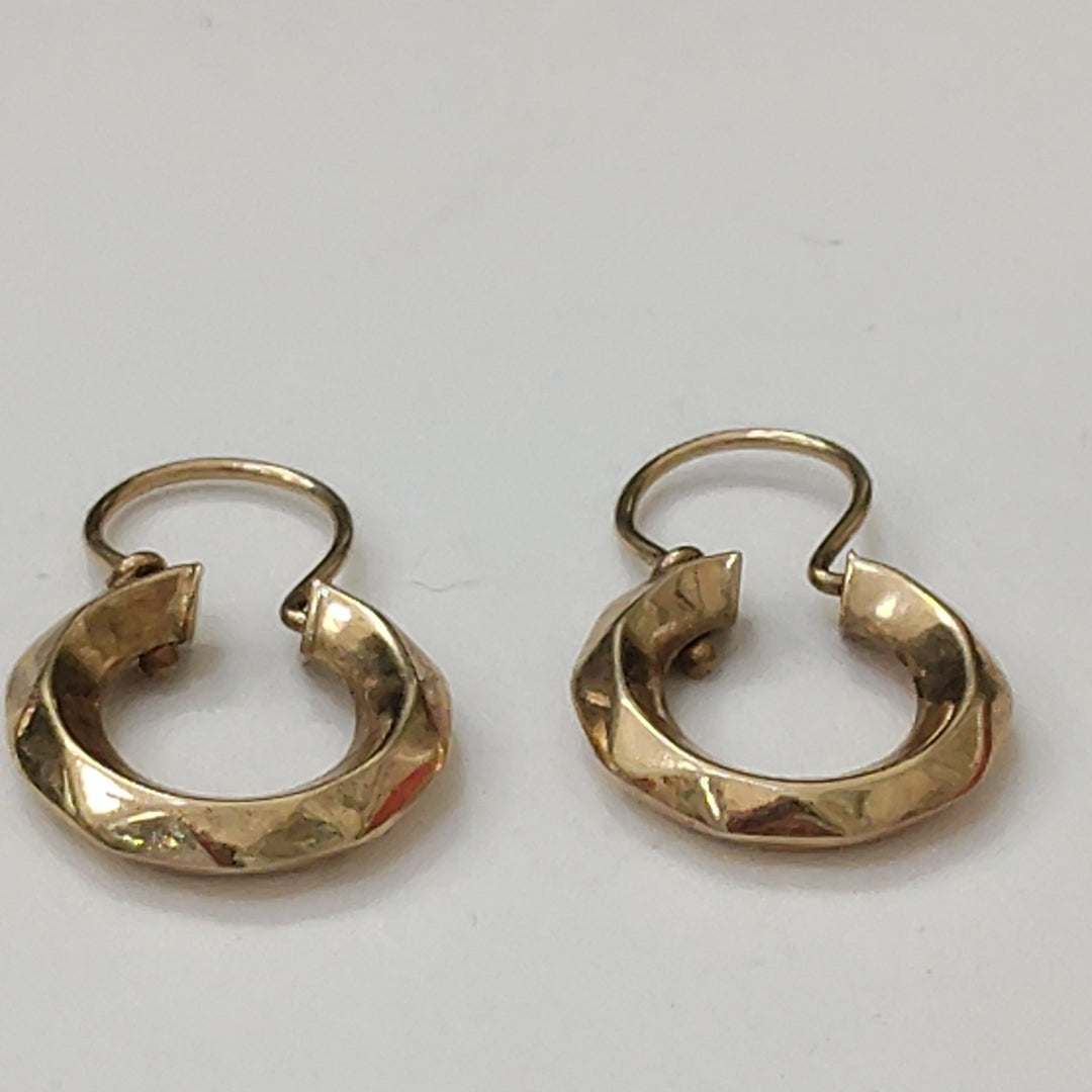 ARRACADAS PAR ORO 10 K 0.8 GRMS (SEMINUEVO)
