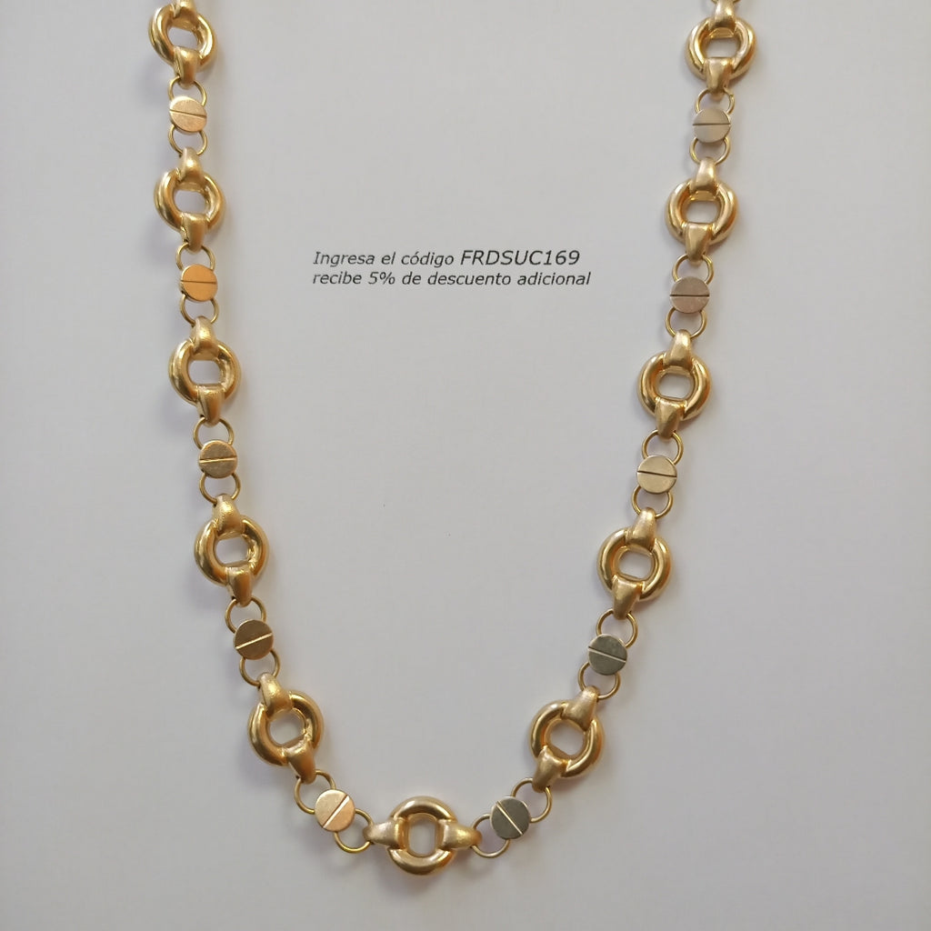 GARGANTILLA ORO 14 K 19.1 GRMS (SEMINUEVO)