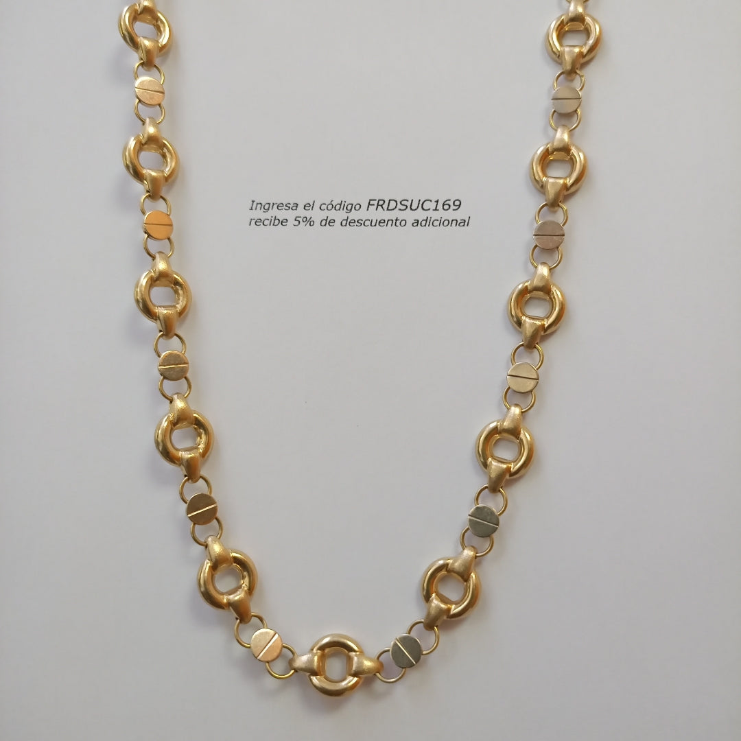 GARGANTILLA ORO 14 K 19.1 GRMS (SEMINUEVO)