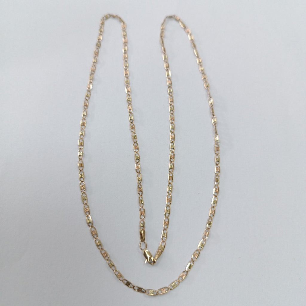 CADENA ORO,ORO COMBINADO 14 K 3,60 GRMS (SEMINUEVO)