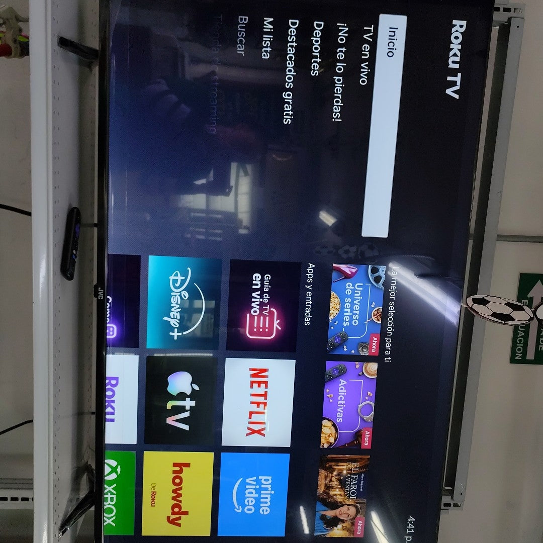 PANTALLA JVC SI58URF (2024) 58" LED 4K (SEMINUEVO)