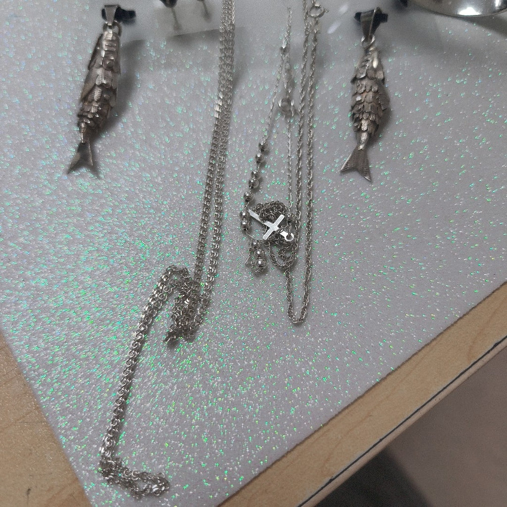 ANILLITO, BROQUELES PAR, DIJE, PULSERA RIGIDA PLATA 40 GRMS (SEMINUEVO)